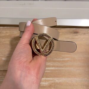 Valentino belt nude